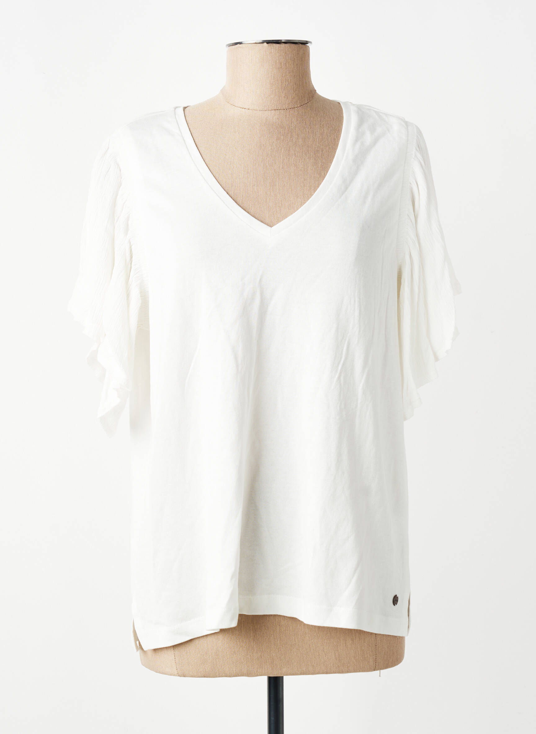 T-shirt blanc GARCIA femme