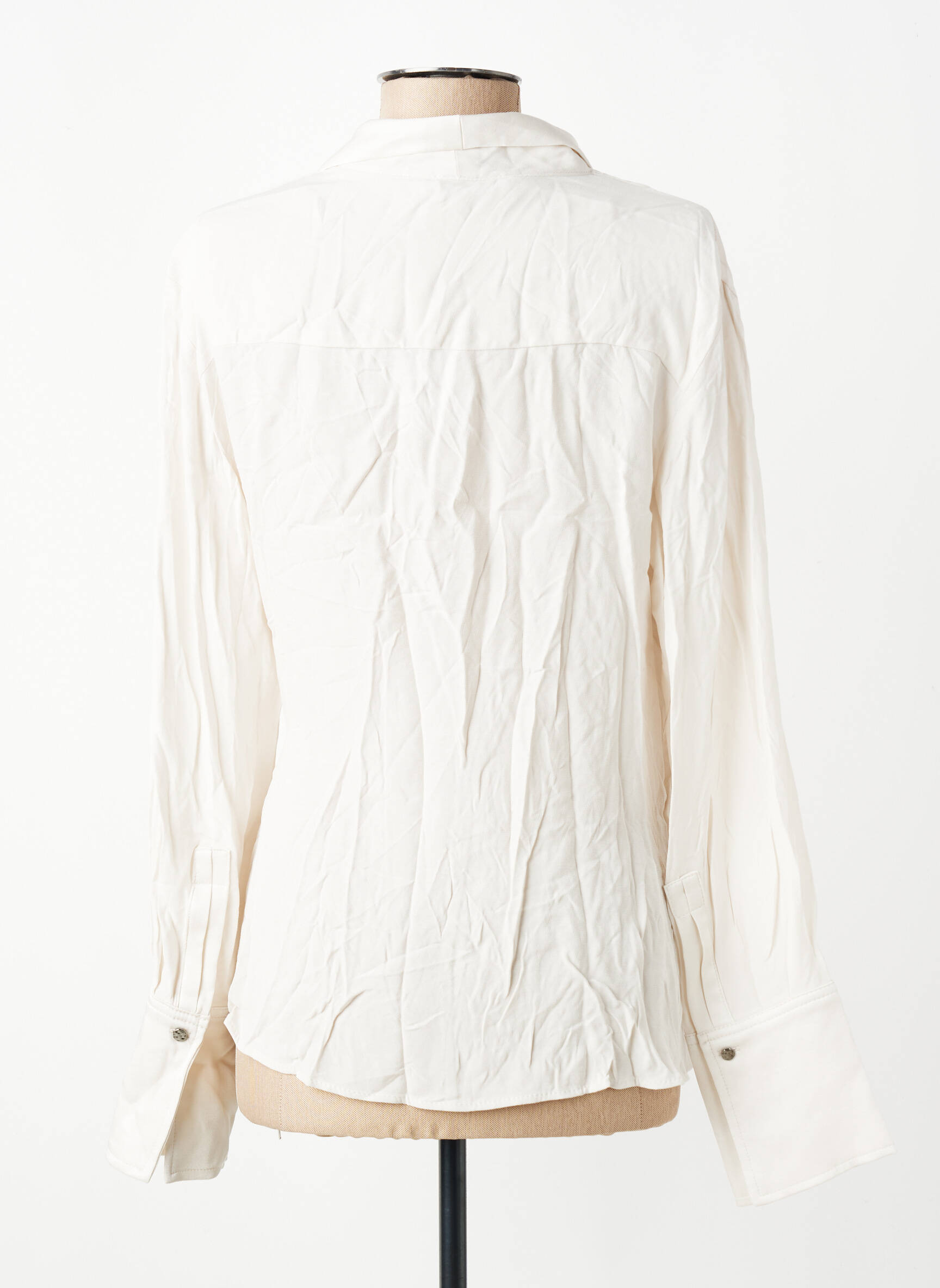 Blouse beige MANGO femme