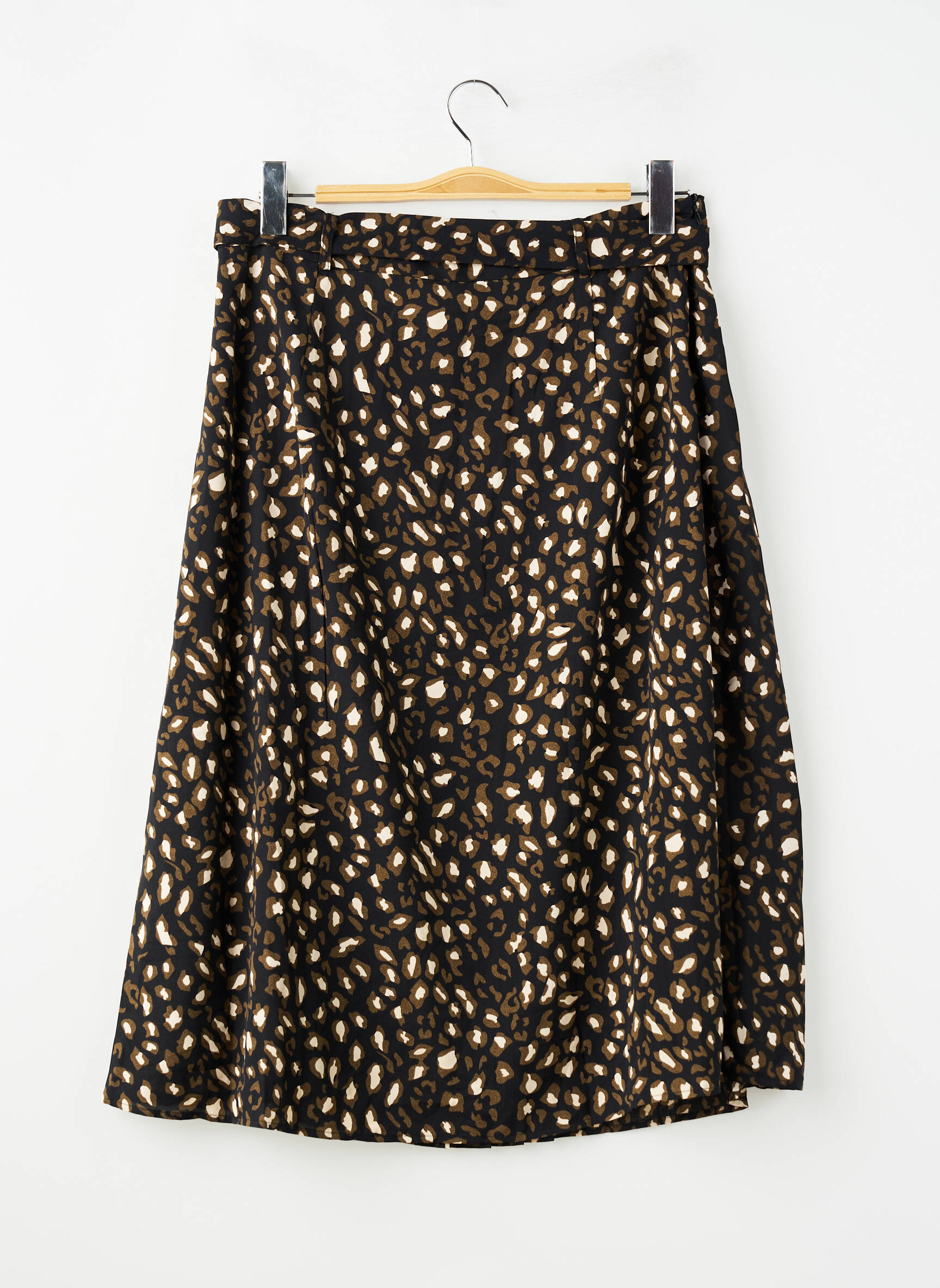 Jupe mi-longue marron MOLLY BRACKEN femme