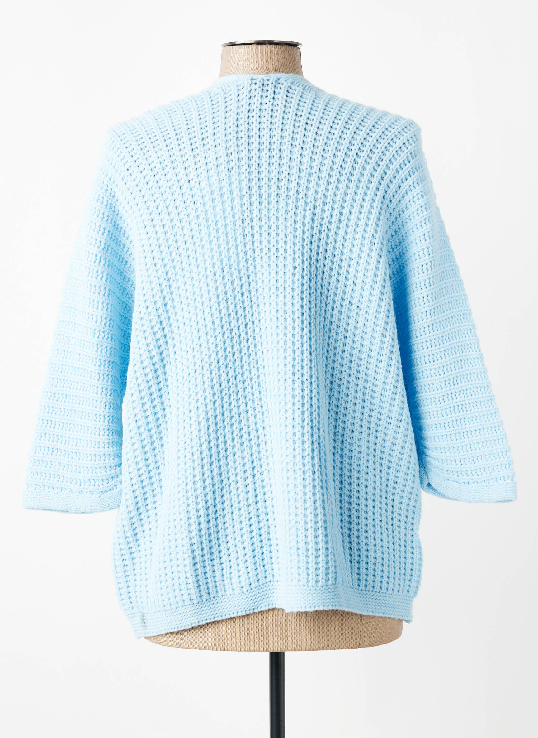 Gilet manches courtes bleu TERRA DI SIENA femme