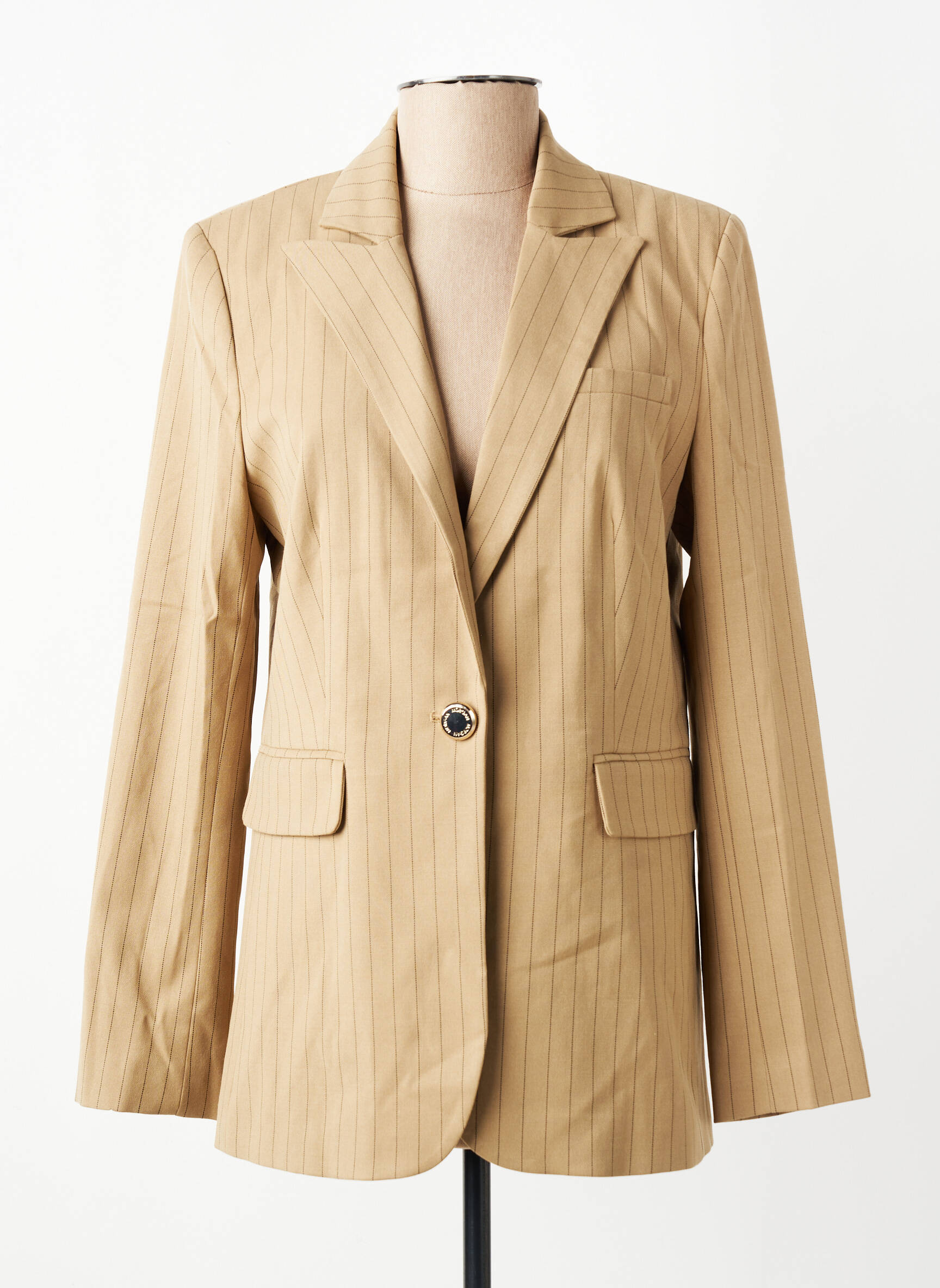 Blazer beige MORGAN femme