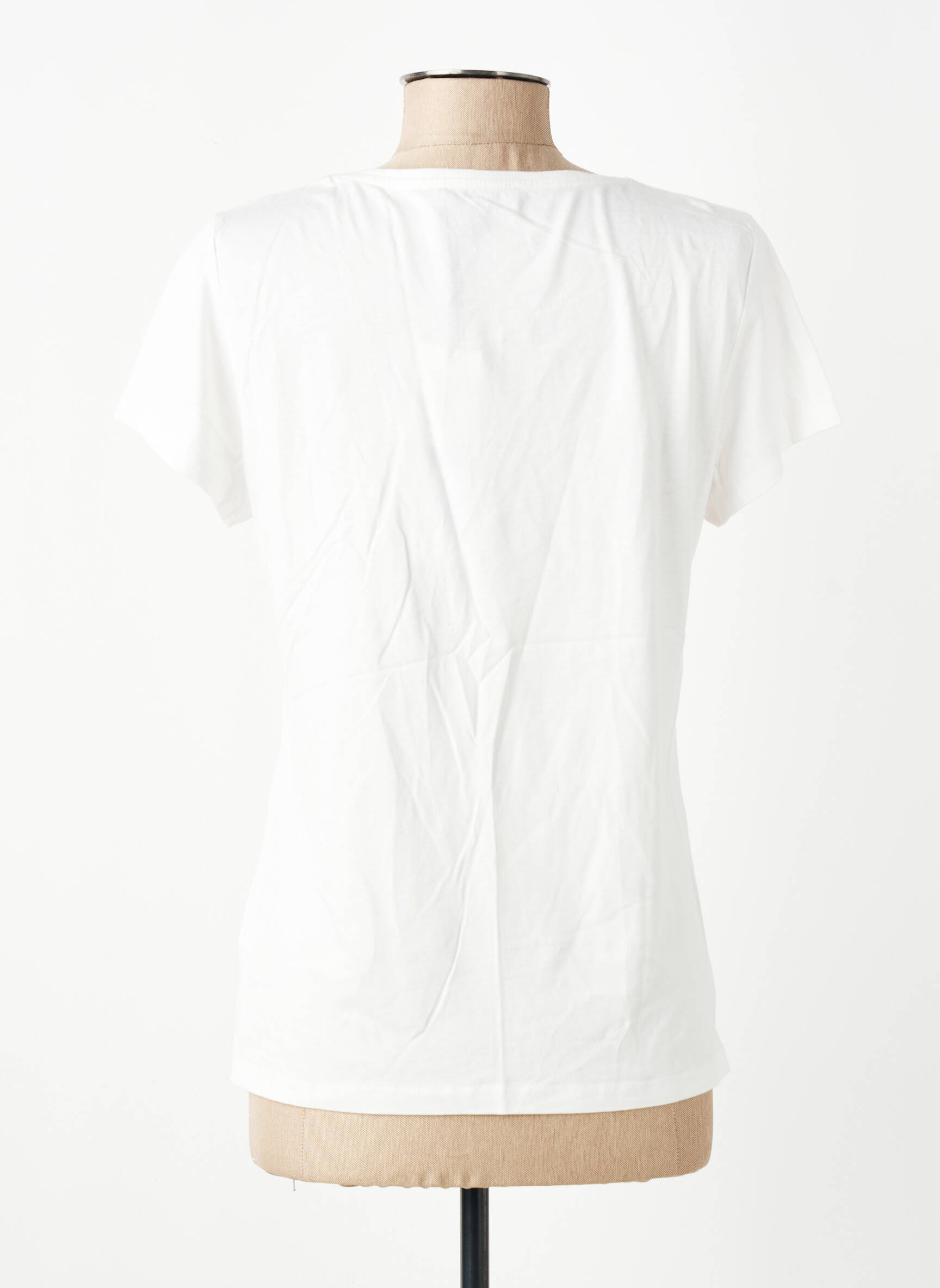 T-shirt blanc MORGAN femme