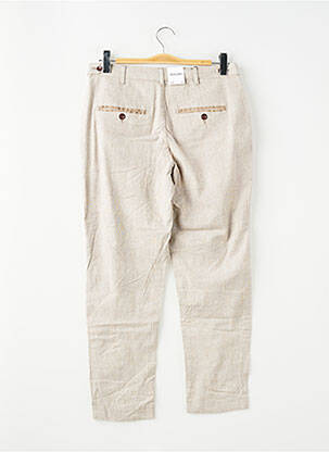 Pantalon droit beige JACK & JONES homme