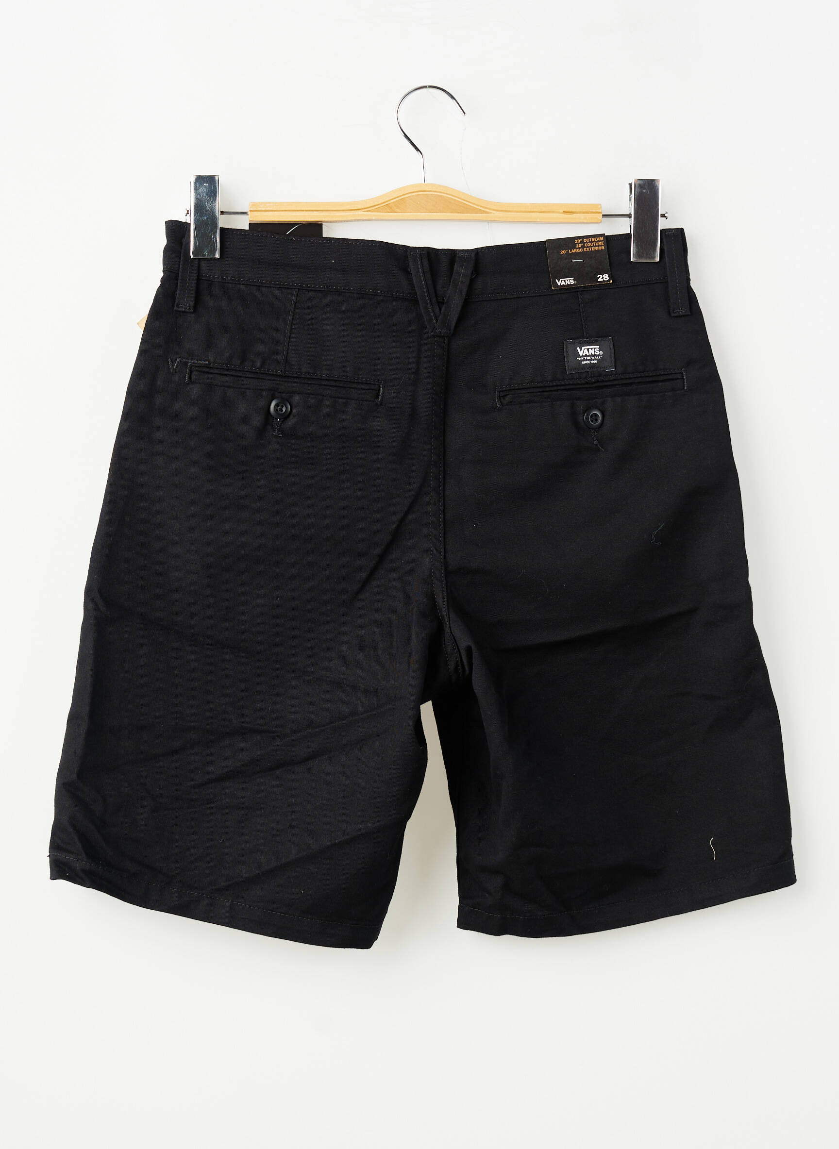 Short noir VANS homme
