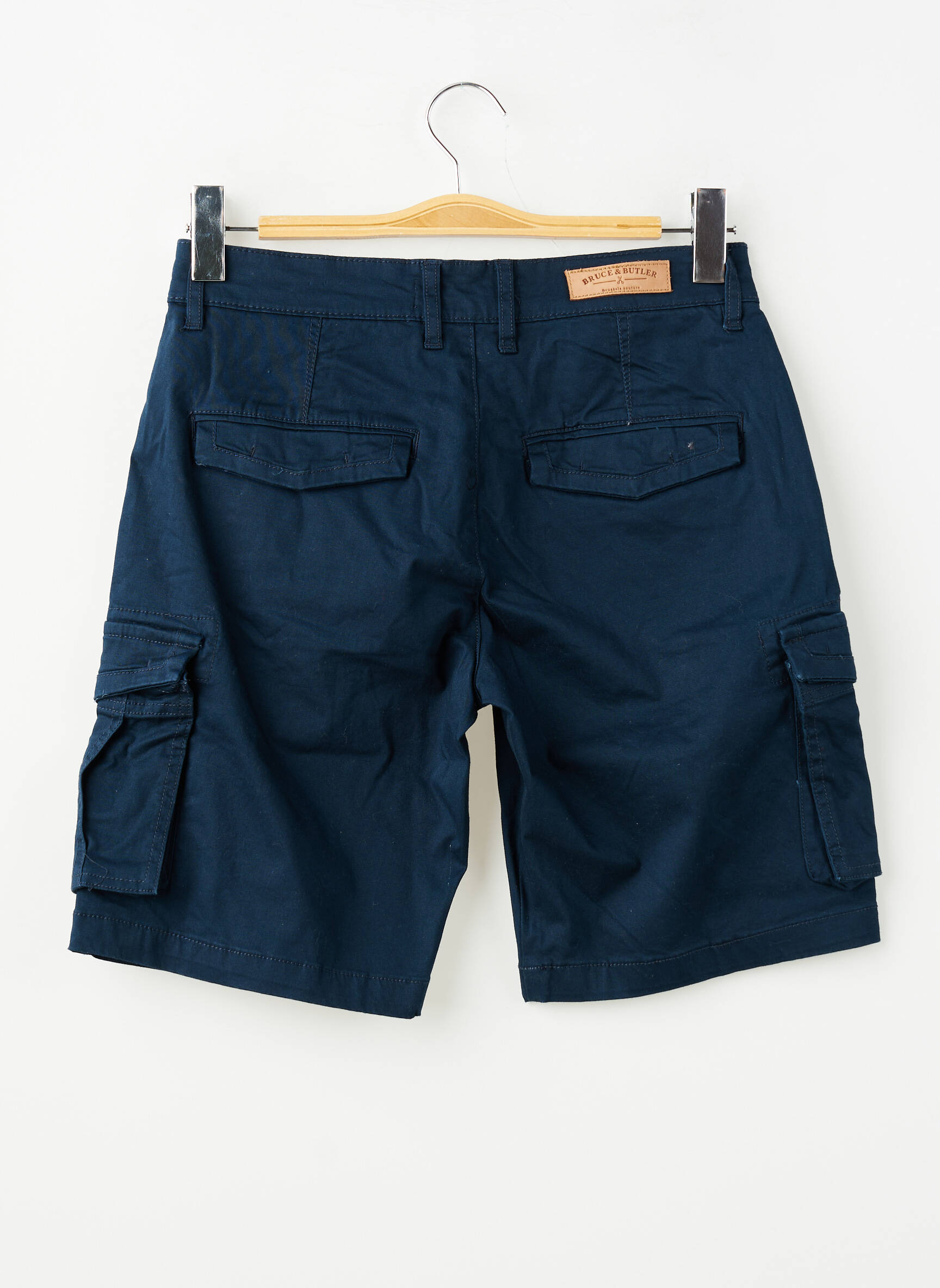 Short bleu BRUCE & BUTLER  homme