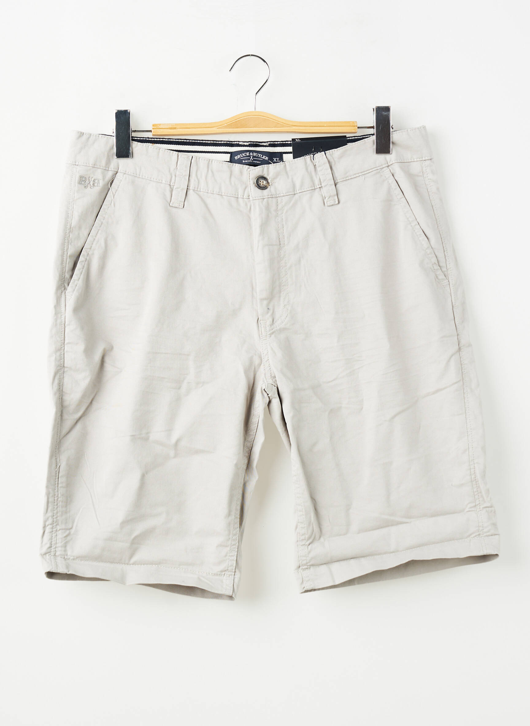 Short gris BRUCE & BUTLER  homme