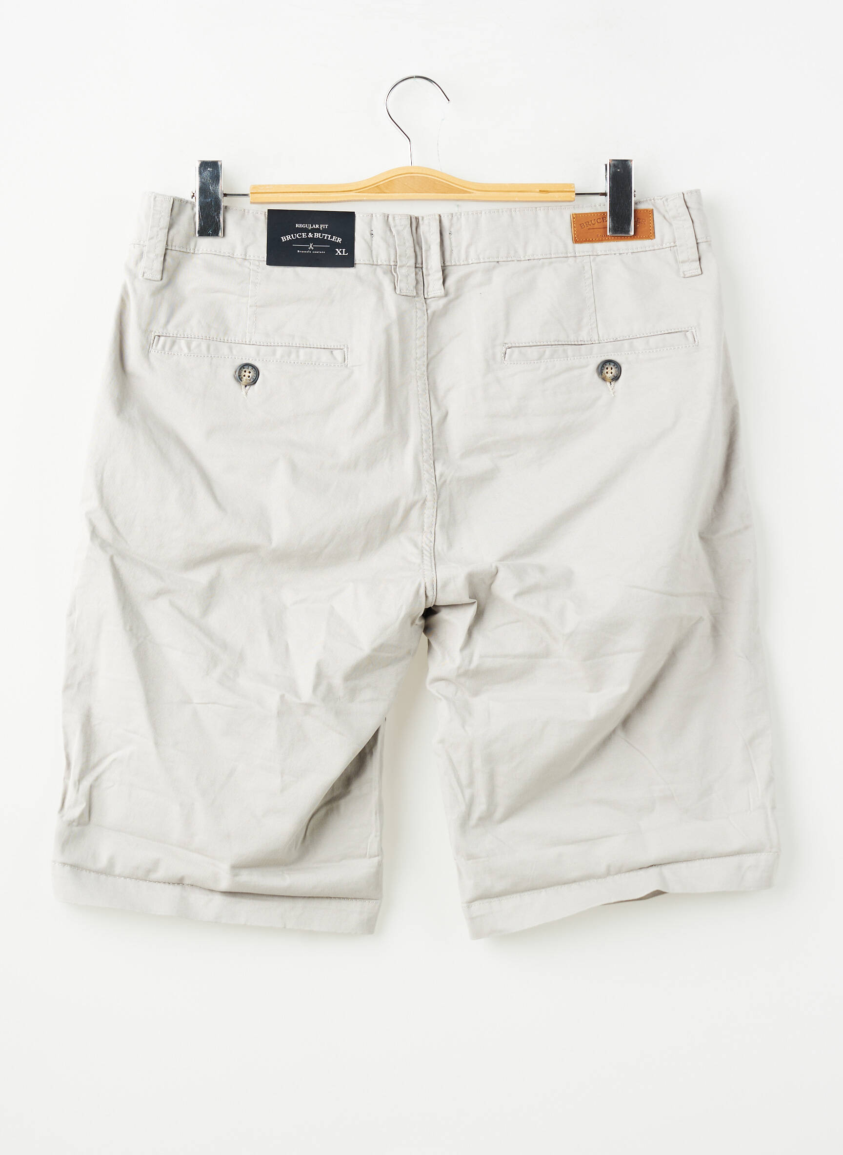 Short gris BRUCE & BUTLER  homme
