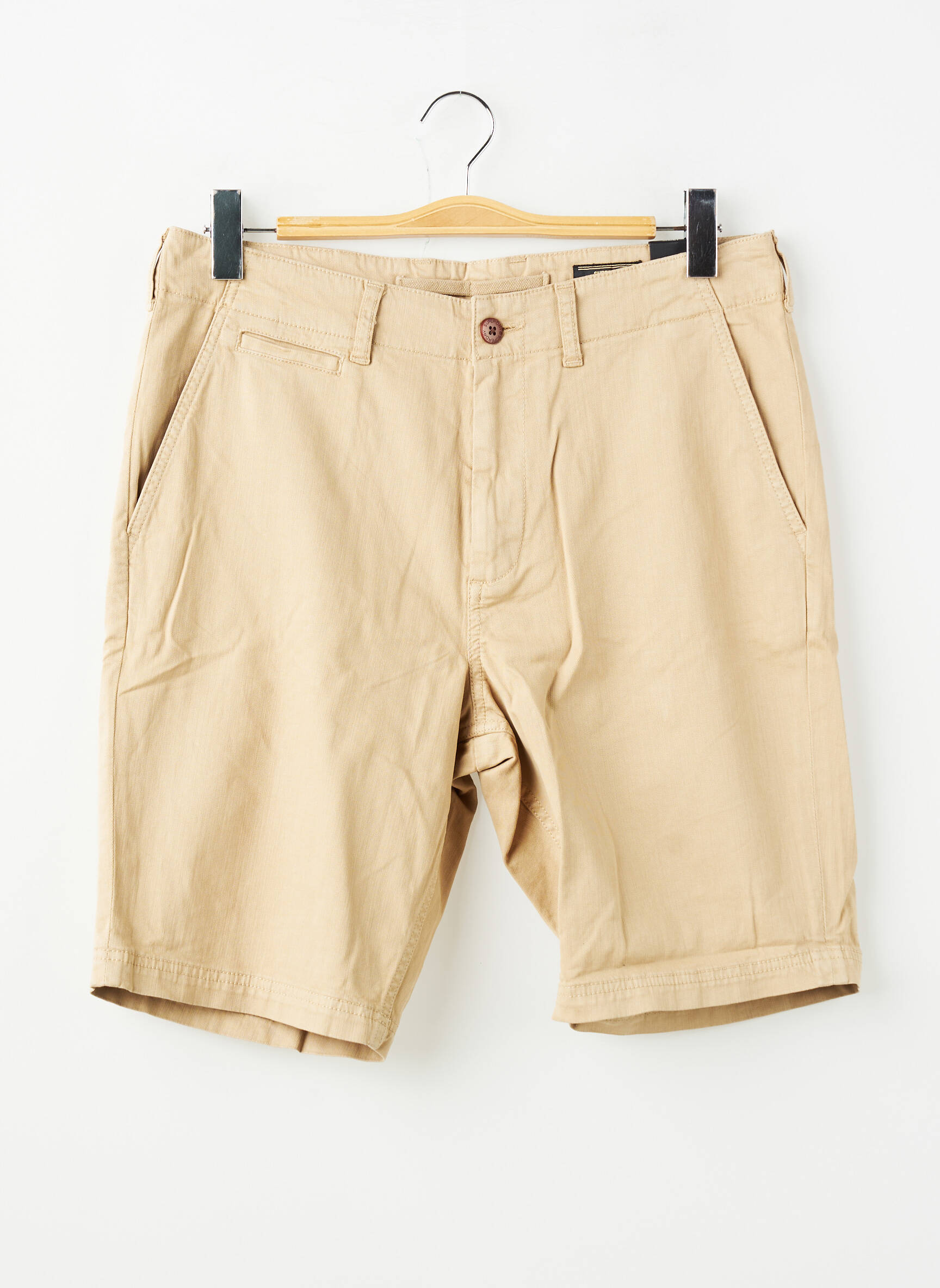 Short beige SUPERDRY homme