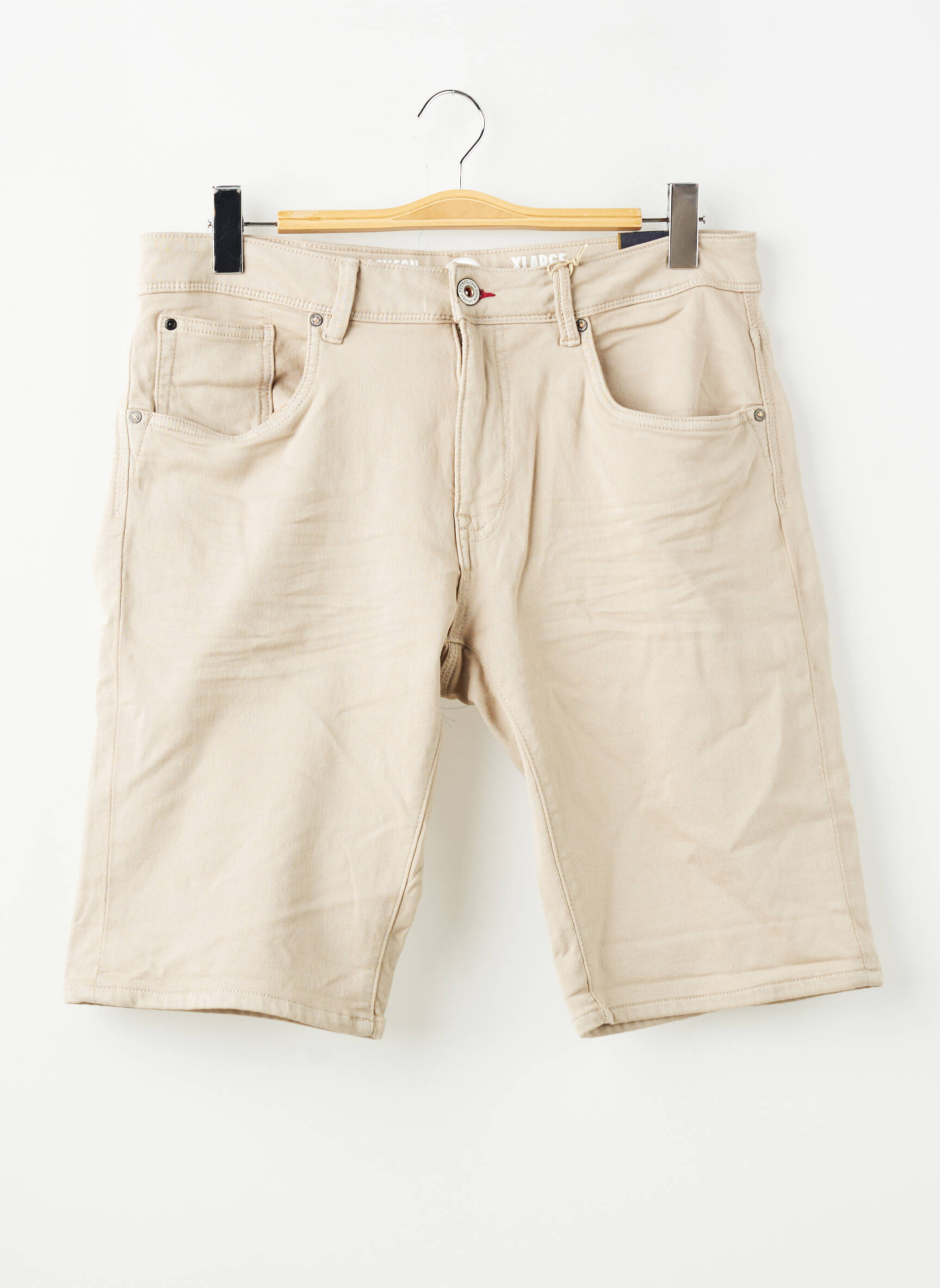 Short beige PETROL INDUSTRIES homme