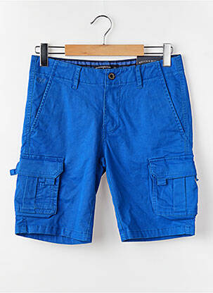 Bermuda bleu BRUCE & BUTLER  homme