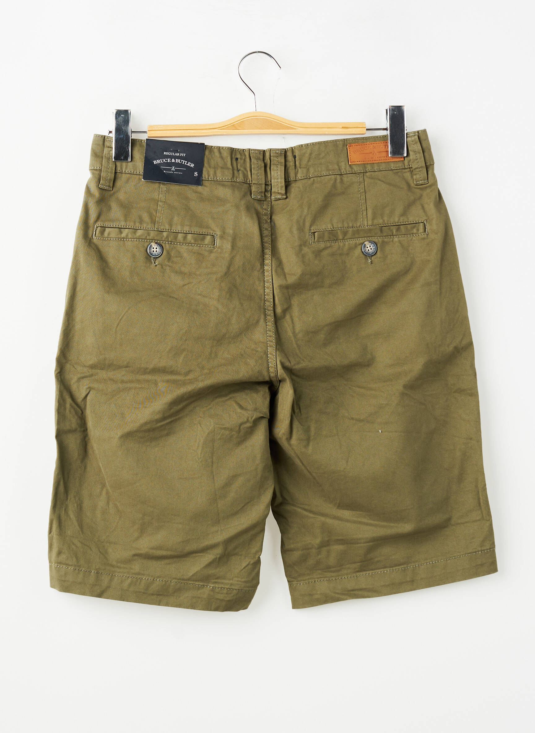 Short beige BRUCE & BUTLER  homme
