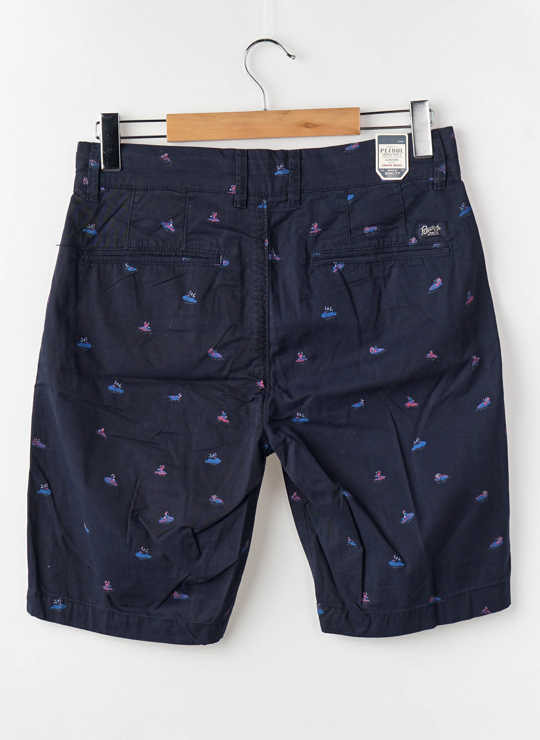 Short bleu PETROL INDUSTRIES homme