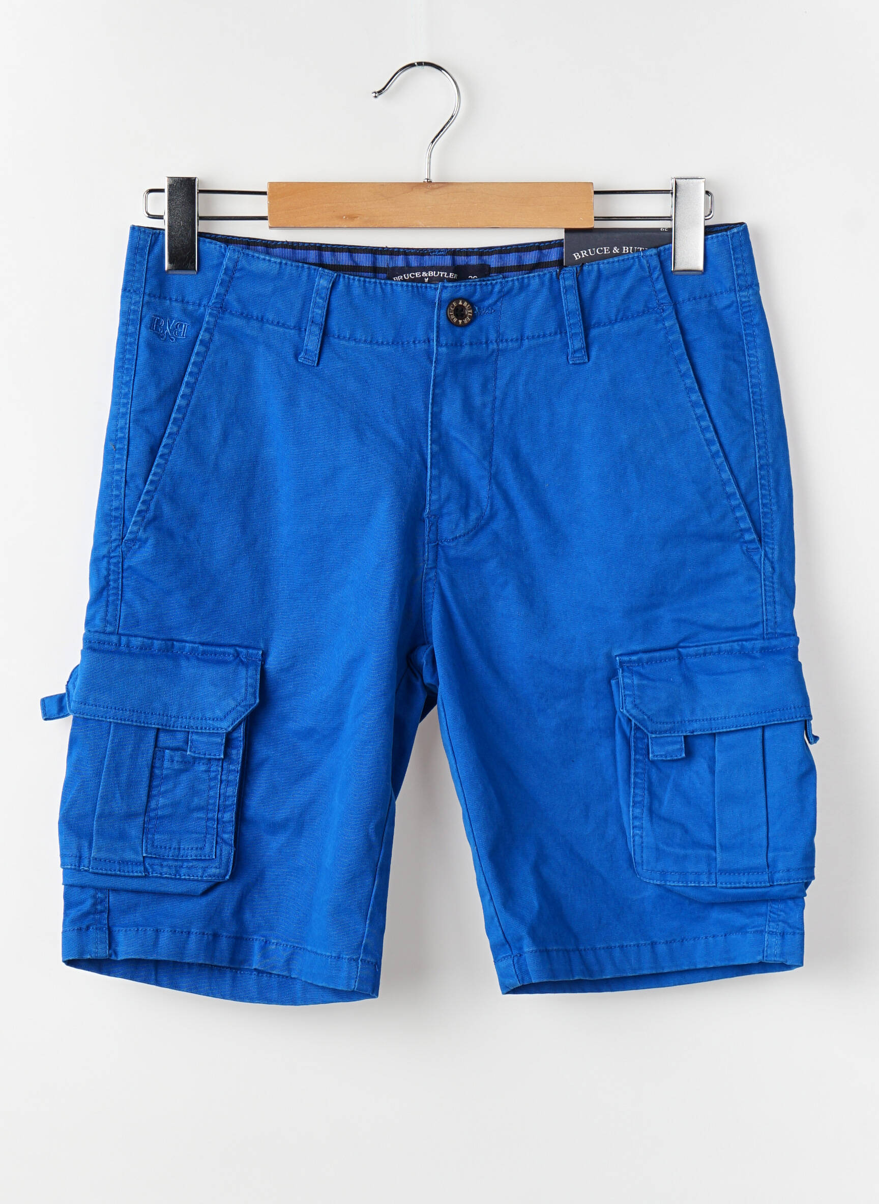 Bermuda bleu BRUCE & BUTLER  homme