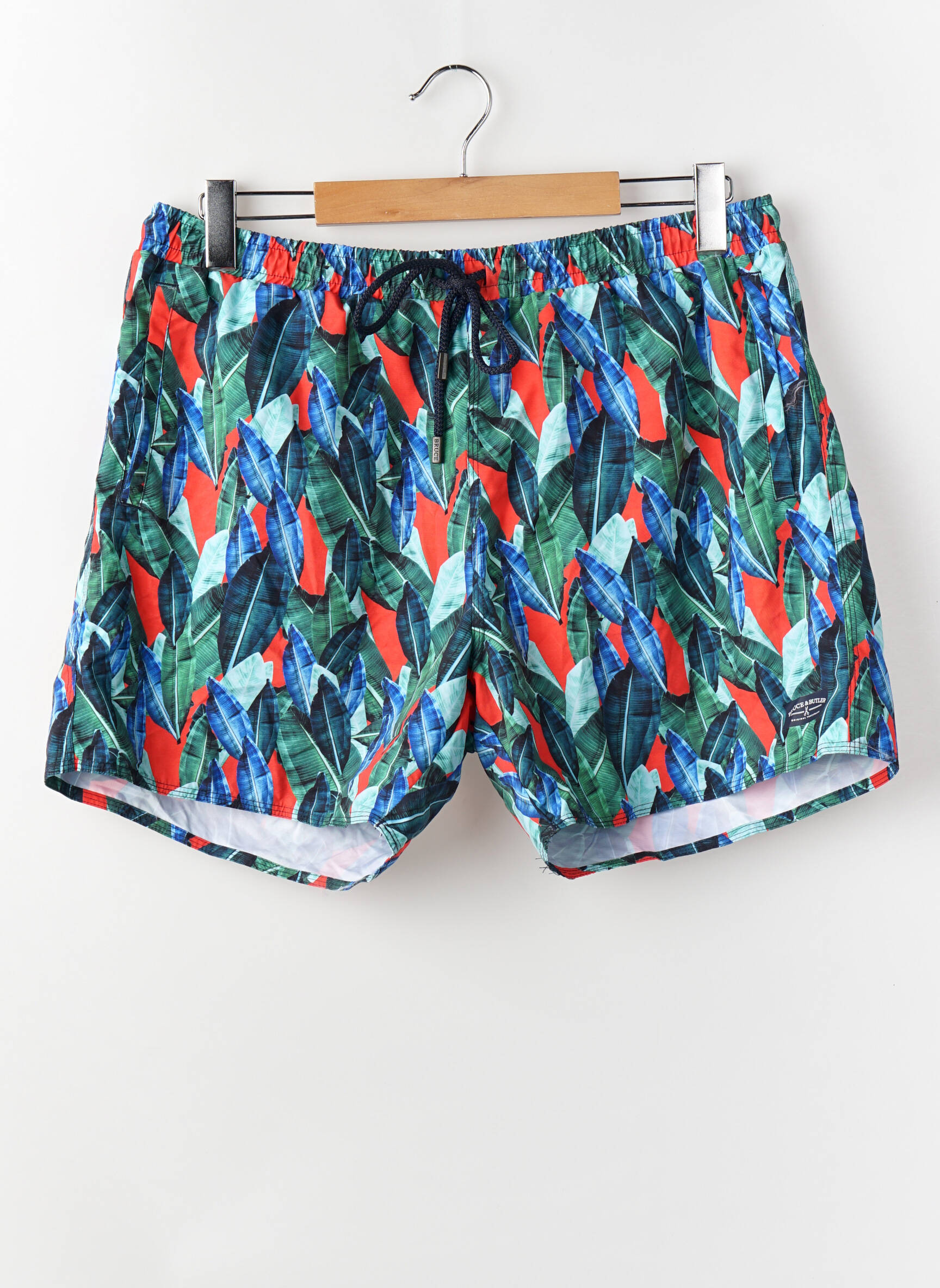 Short de bain vert BRUCE & BUTLER  homme