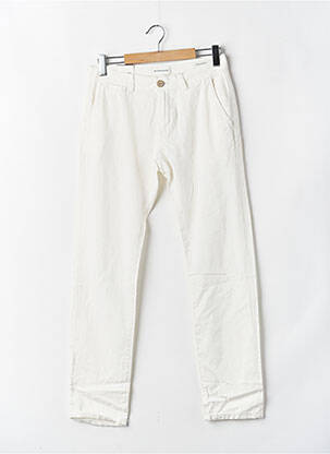 Jeans coupe droite blanc TOM TAILOR homme