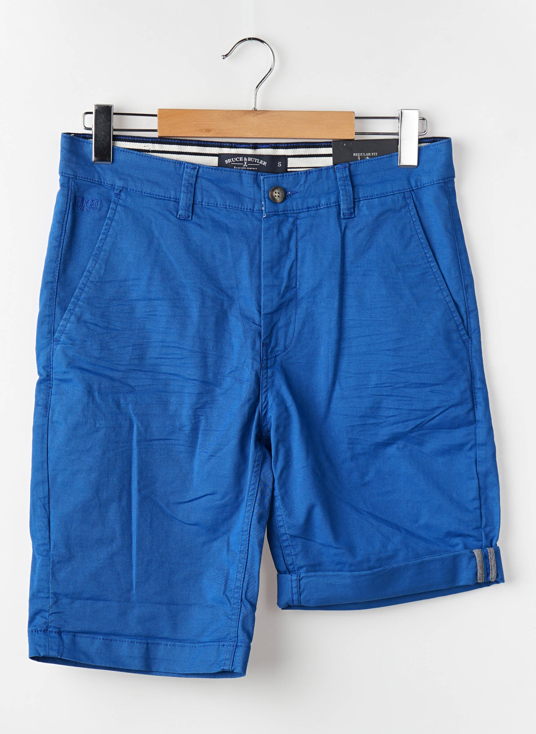Short bleu BRUCE & BUTLER  homme