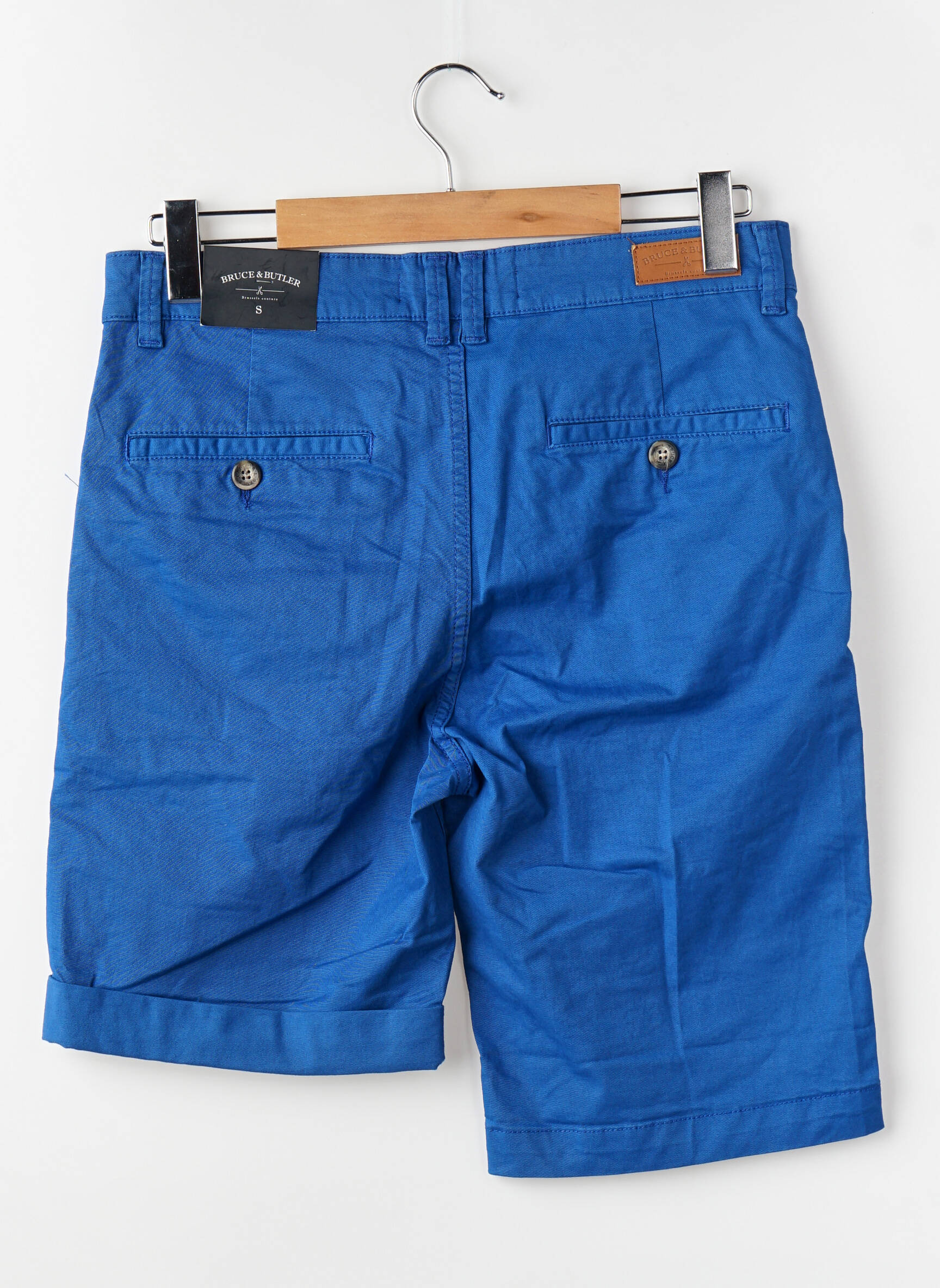 Short bleu BRUCE & BUTLER  homme