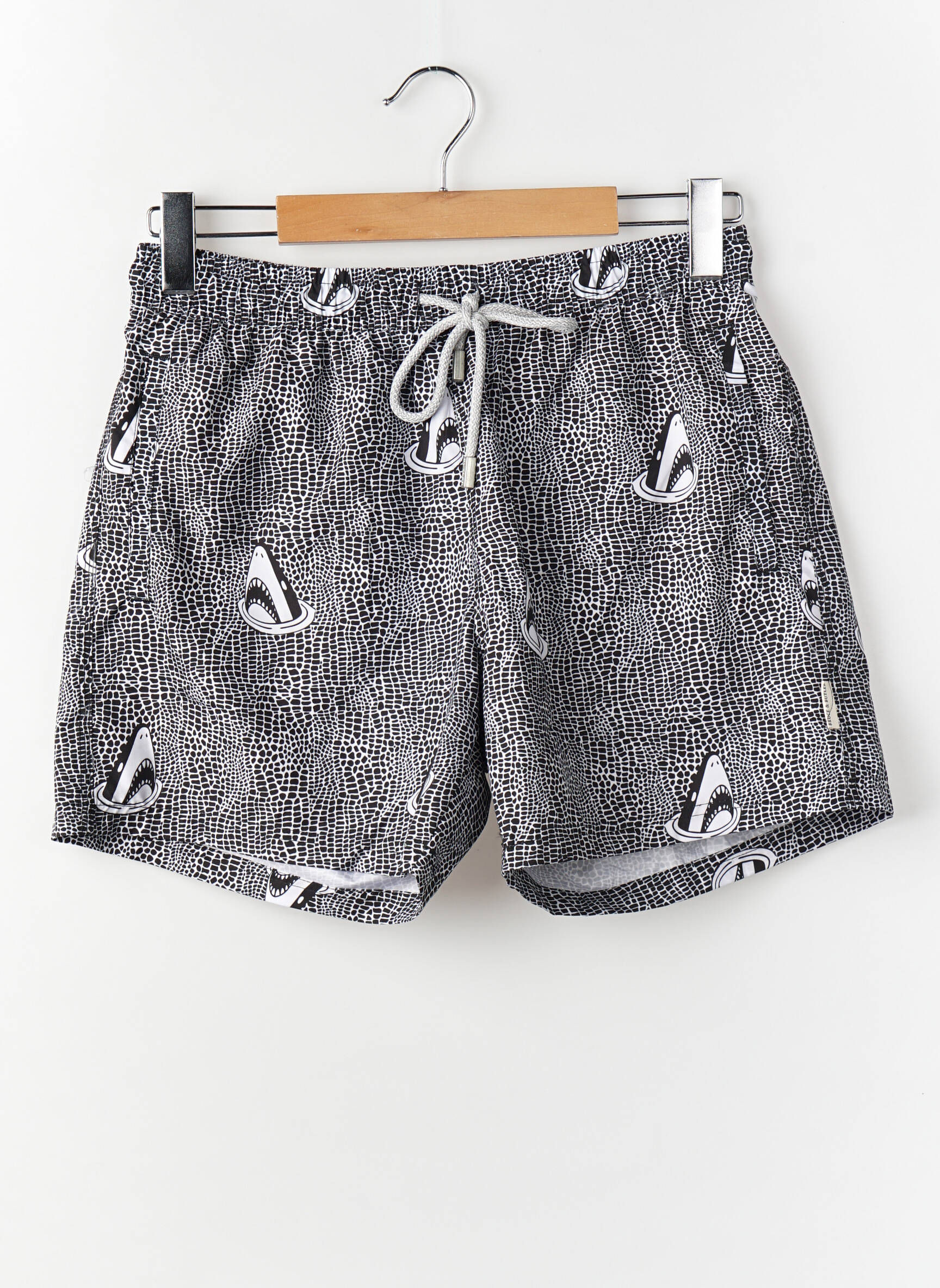 Short de bain noir BRUCE & BUTLER  homme