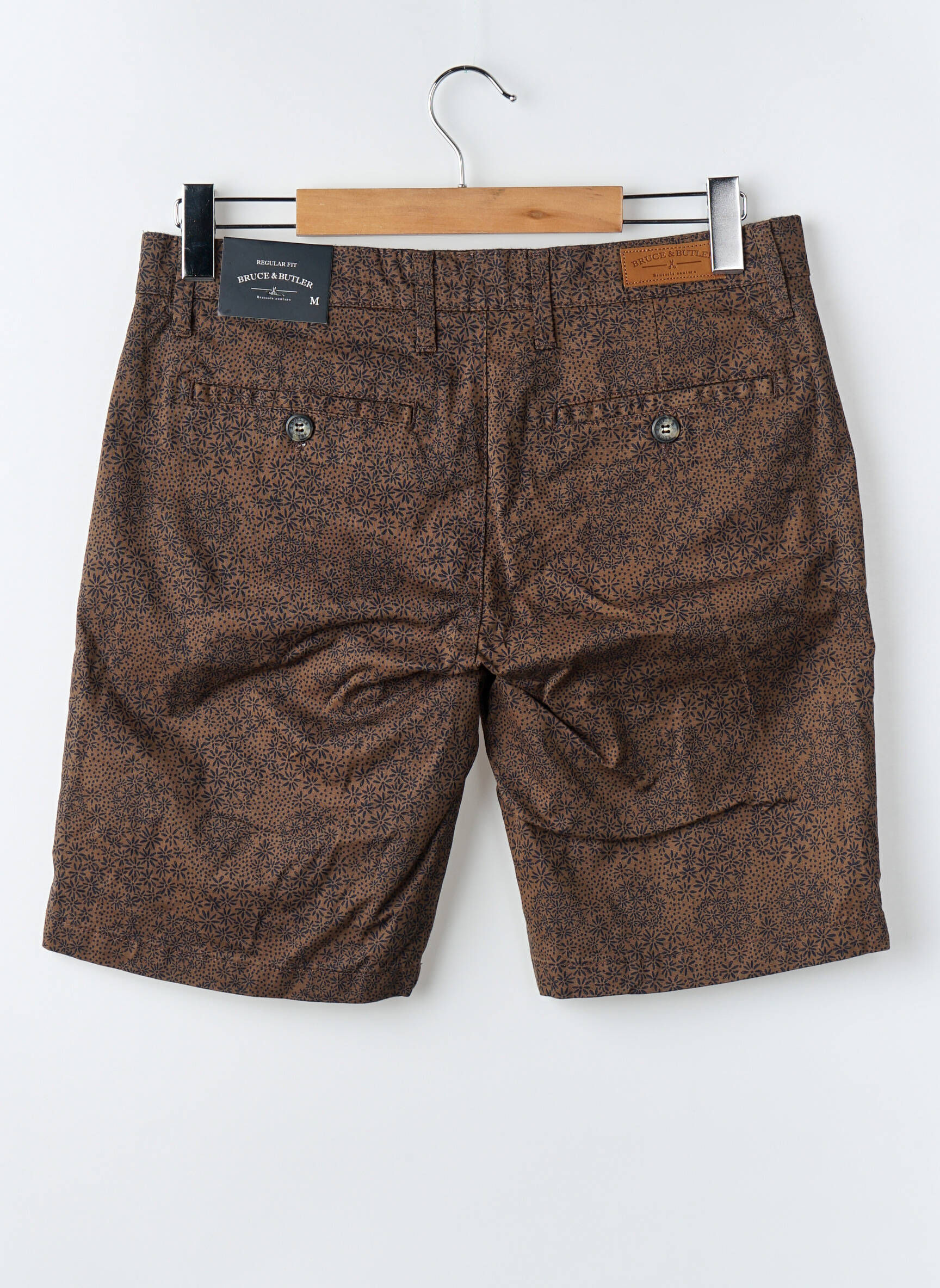 Short marron BRUCE & BUTLER  homme