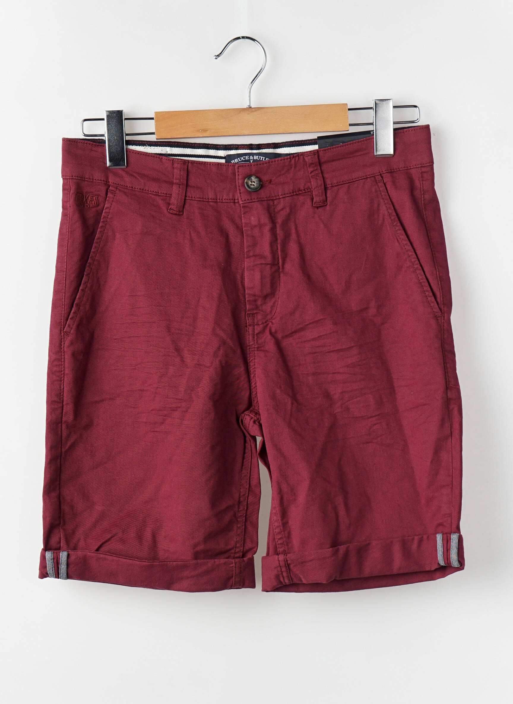 Short rouge BRUCE & BUTLER  homme