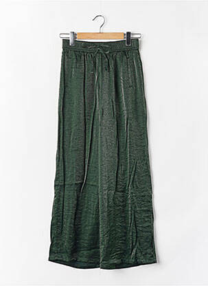 Pantalon droit vert JACQUELINE DE YONG femme