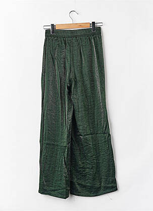 Pantalon droit vert JACQUELINE DE YONG femme