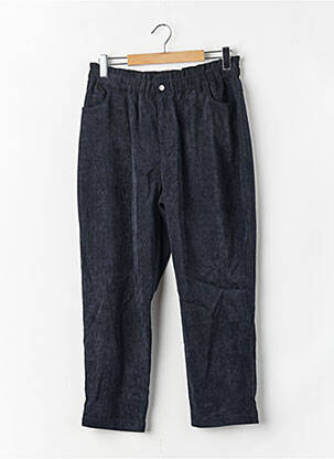 Pantalon droit bleu JACQUELINE DE YONG femme