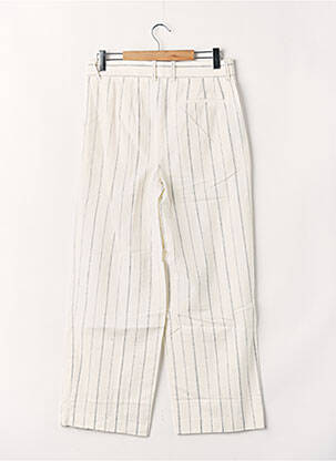 Pantalon droit blanc MANGO femme