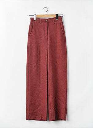 Pantalon droit rouge ASTRID BLACK LABEL femme