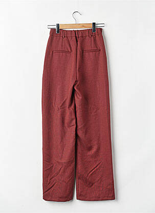 Pantalon droit rouge ASTRID BLACK LABEL femme