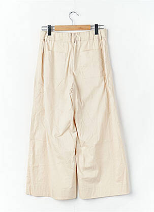 Pantalon large beige MANGO femme