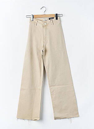 Jeans coupe droite beige TALLY WEIJL femme