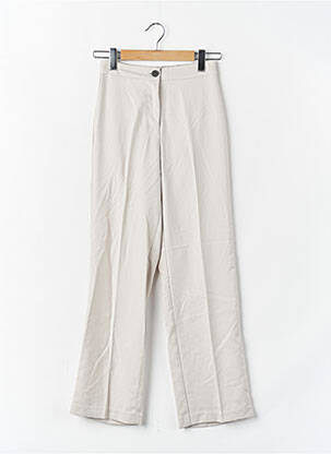 Pantalon droit taille normale taille normale gris VERO MODA femme