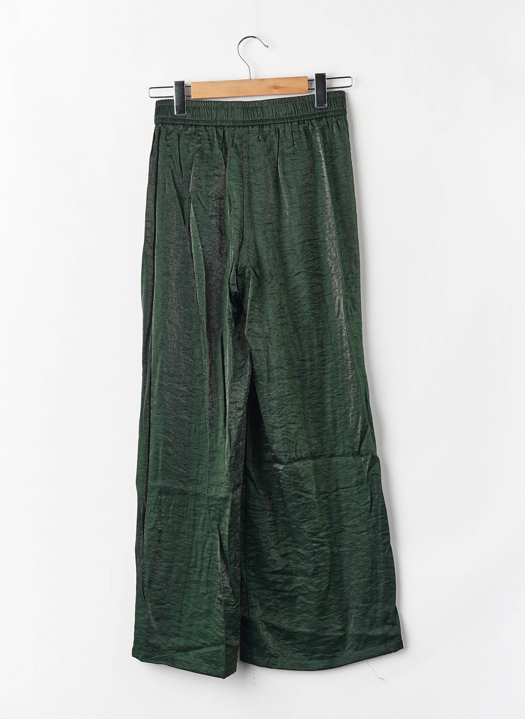 Pantalon droit vert JACQUELINE DE YONG femme