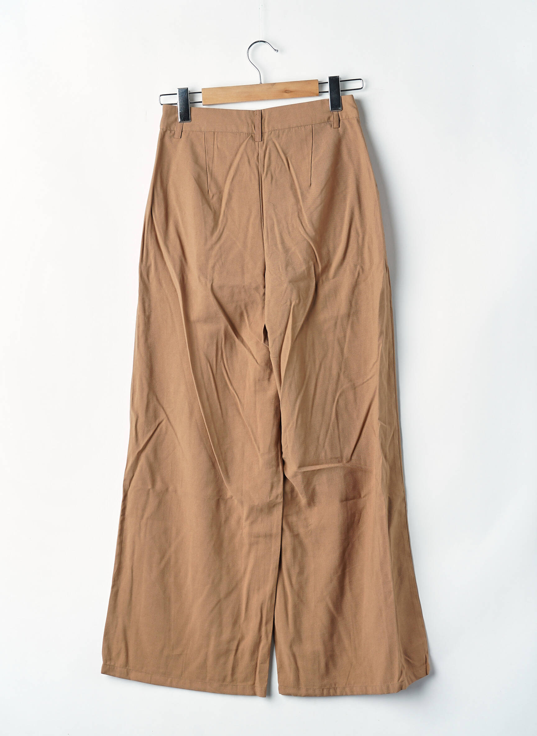 Pantalon droit marron JACQUELINE DE YONG femme
