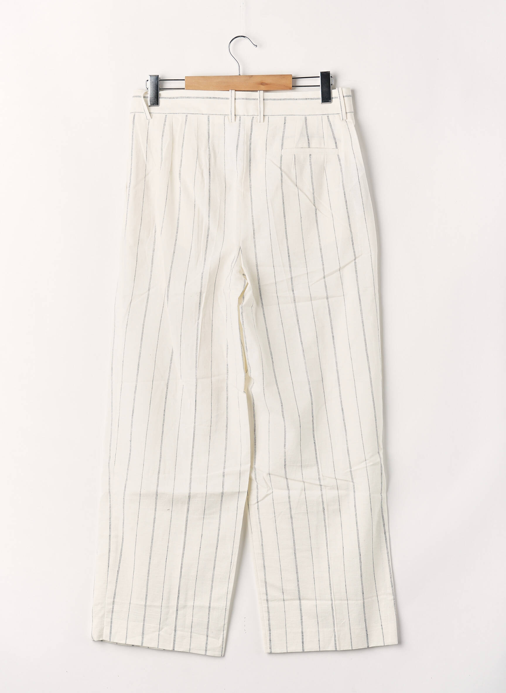 Pantalon droit blanc MANGO femme