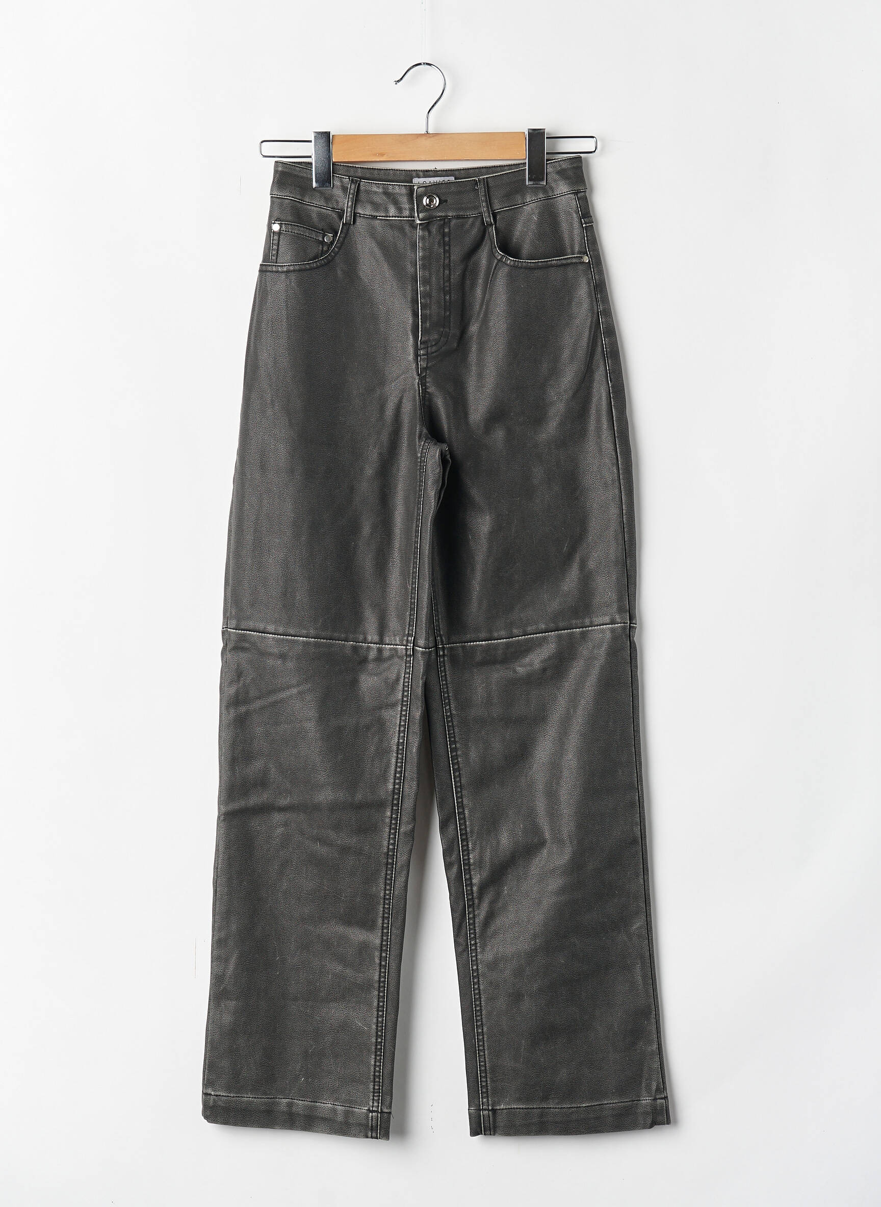 Pantalon droit noir LOAVIES femme