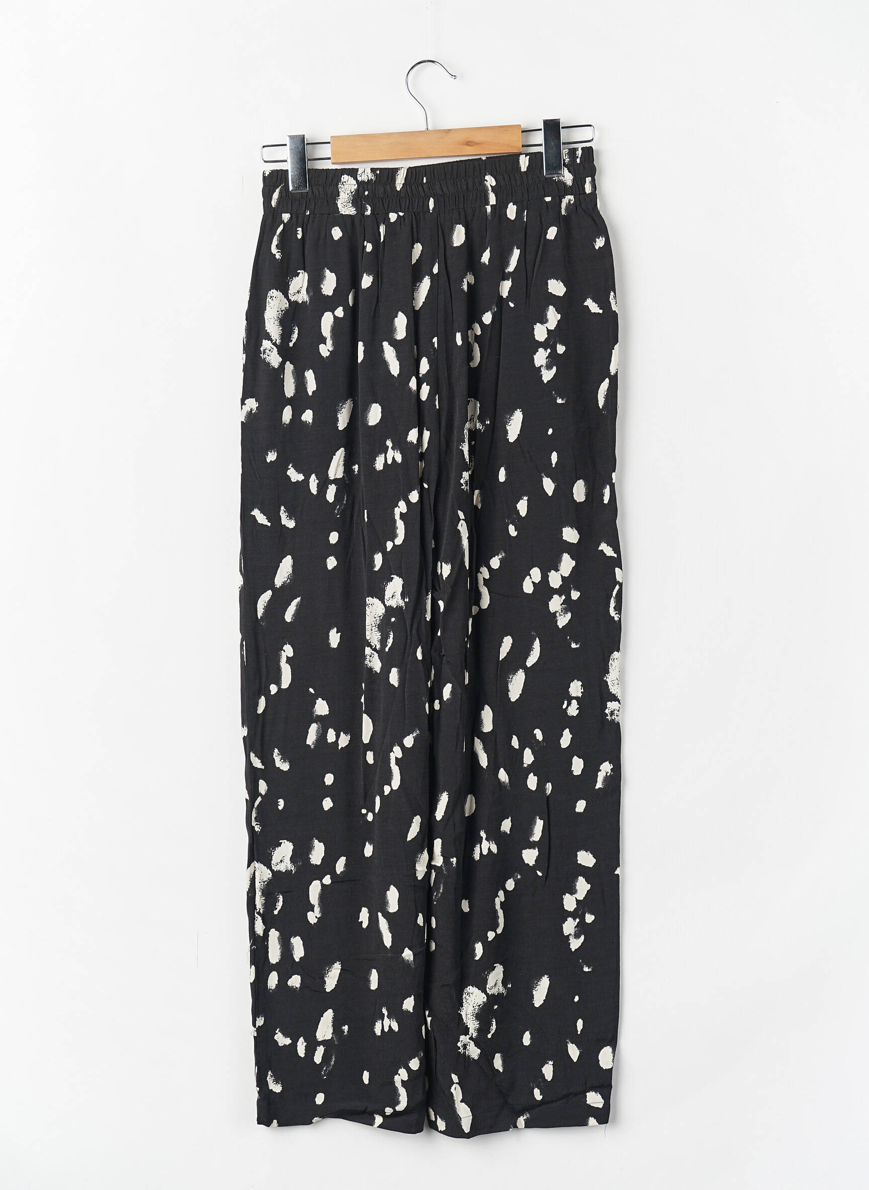 Pantalon large noir OPUS femme