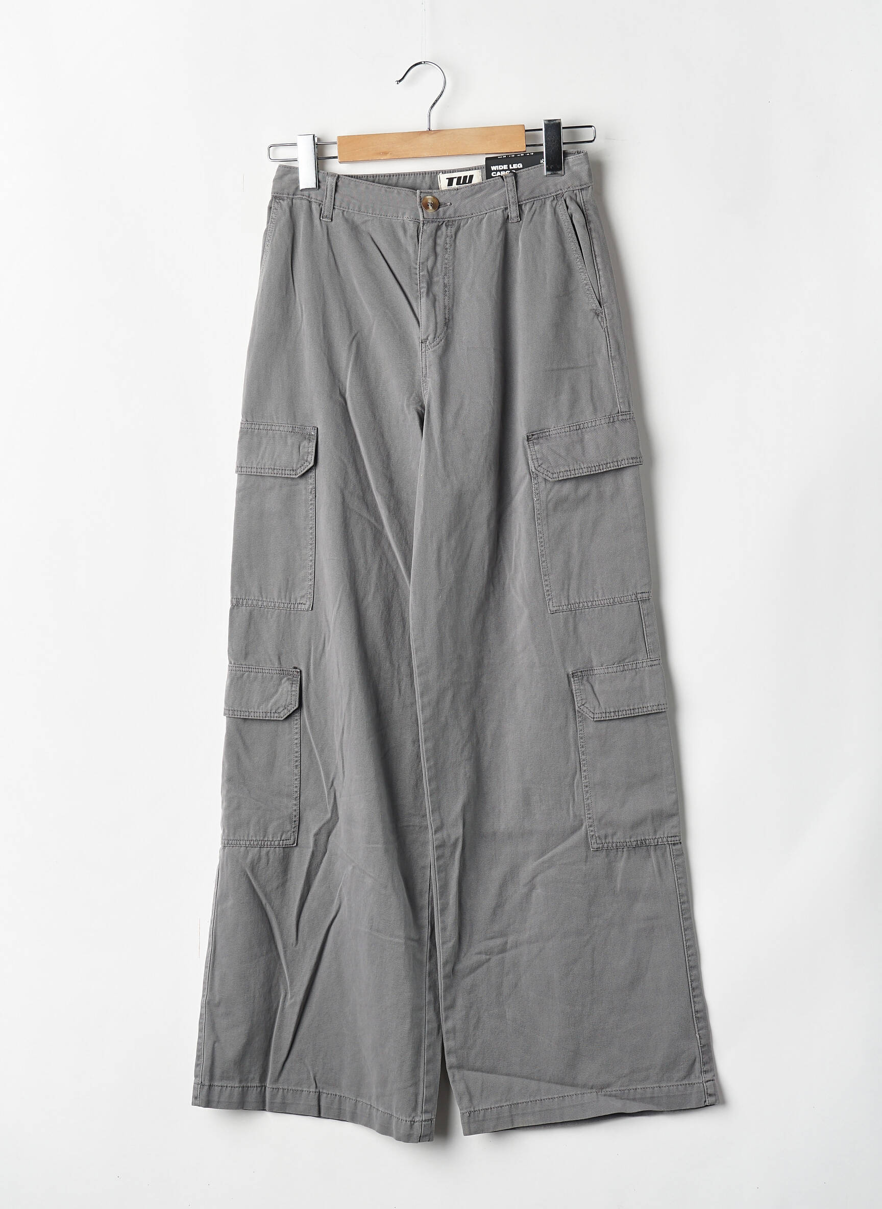 Pantalon cargo gris TALLY WEIJL femme