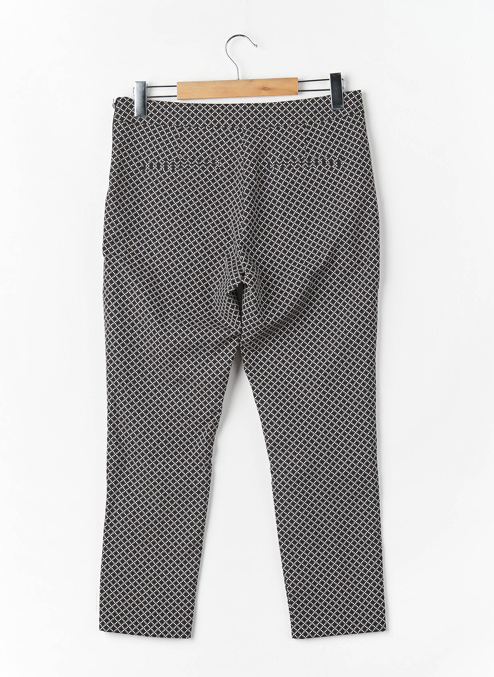 Pantalon slim noir MORGAN femme