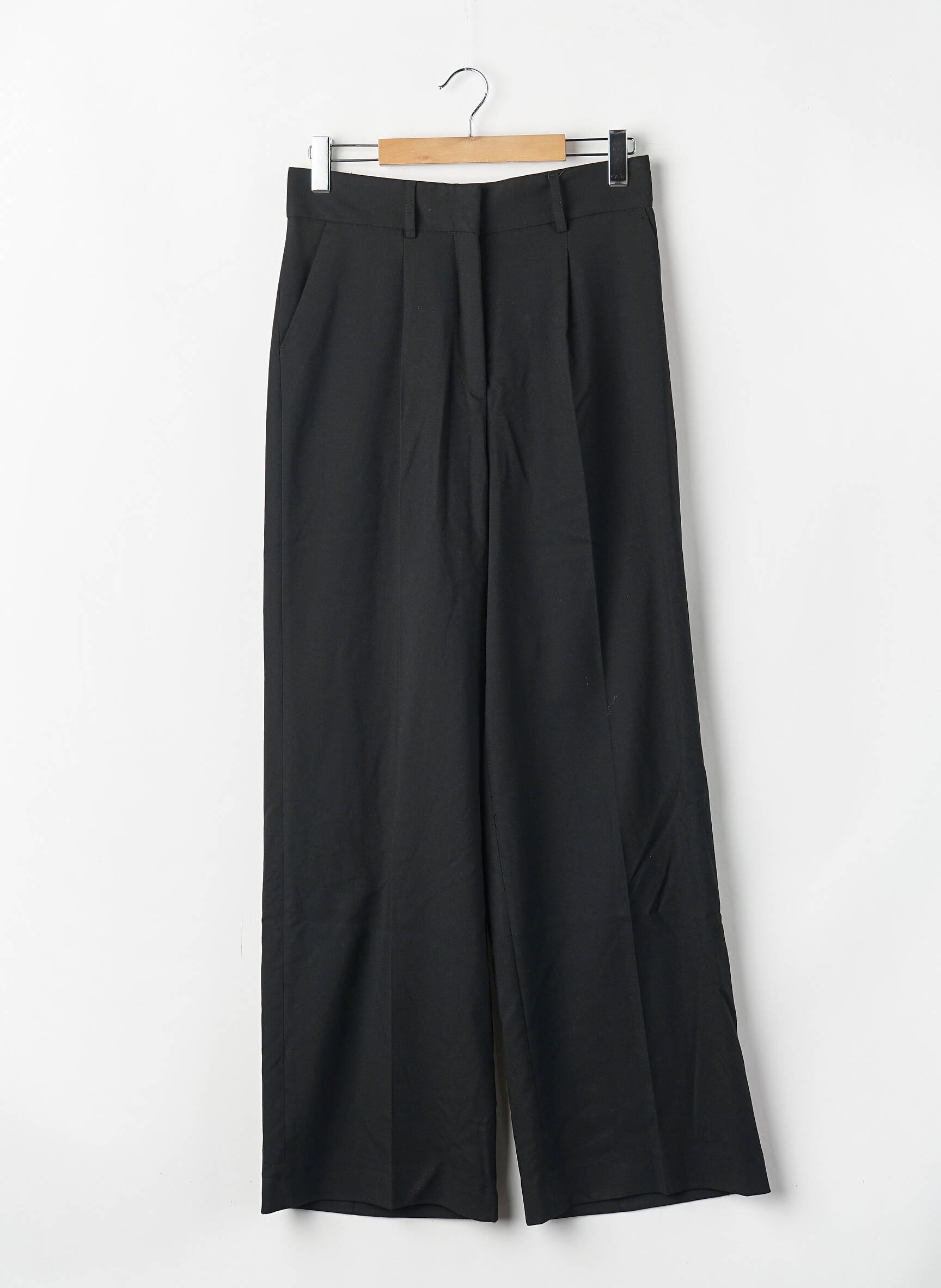 Pantalon droit noir ASTRID BLACK LABEL femme