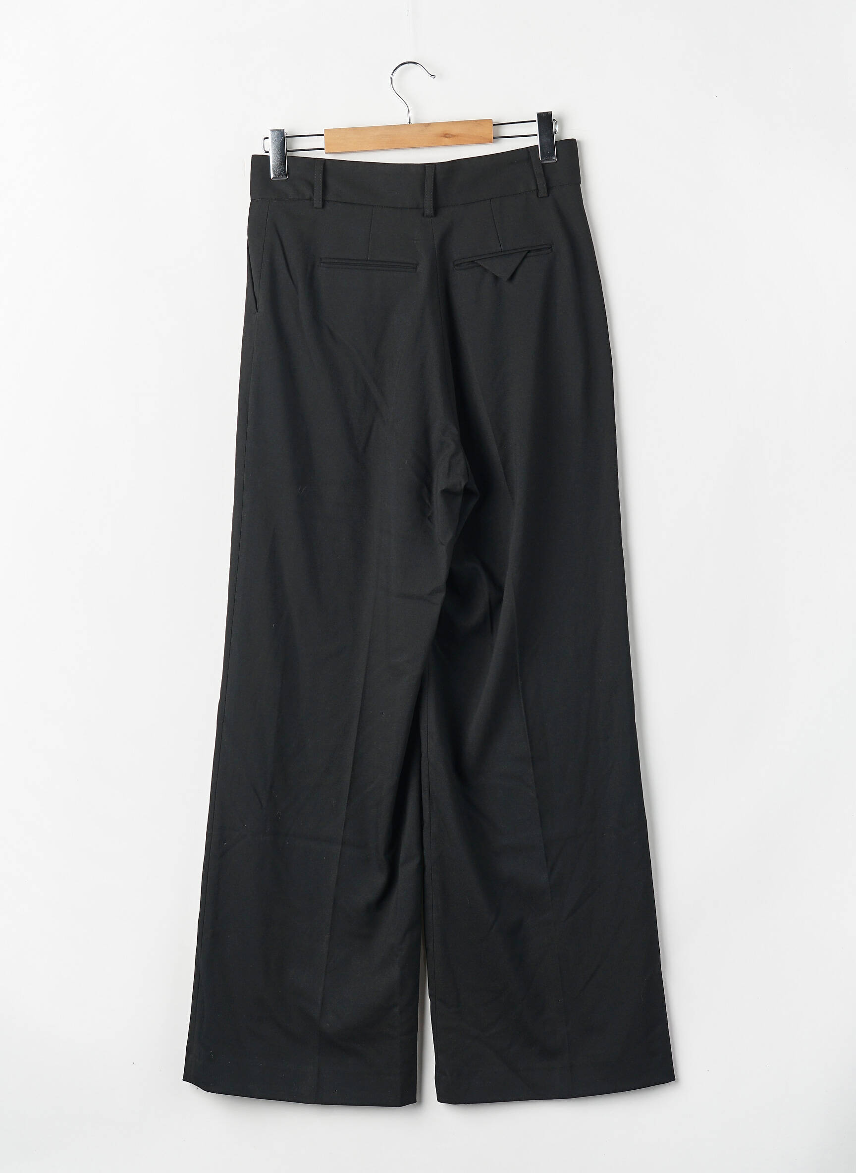 Pantalon droit noir ASTRID BLACK LABEL femme