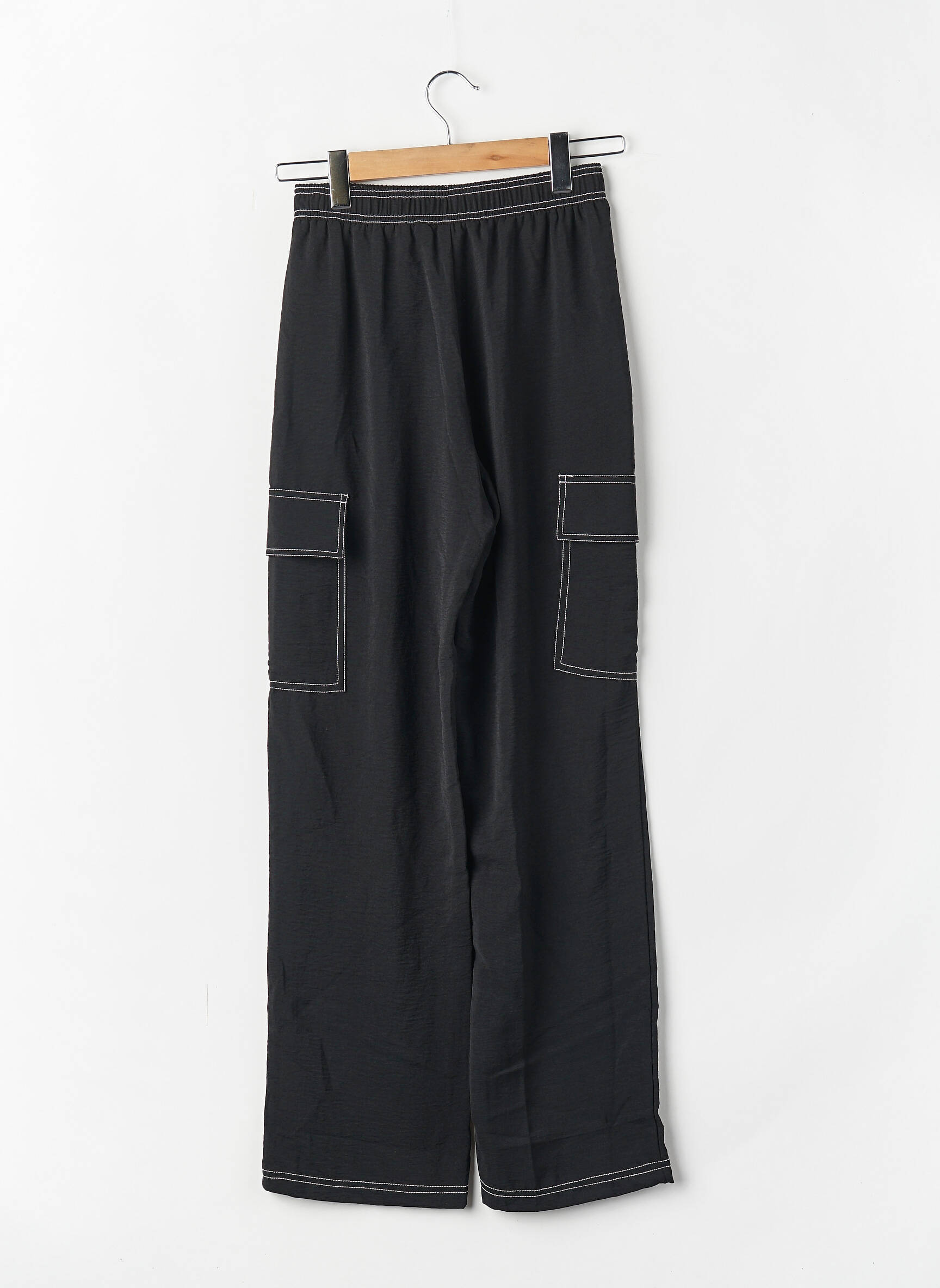 Pantalon cargo noir ONLY femme