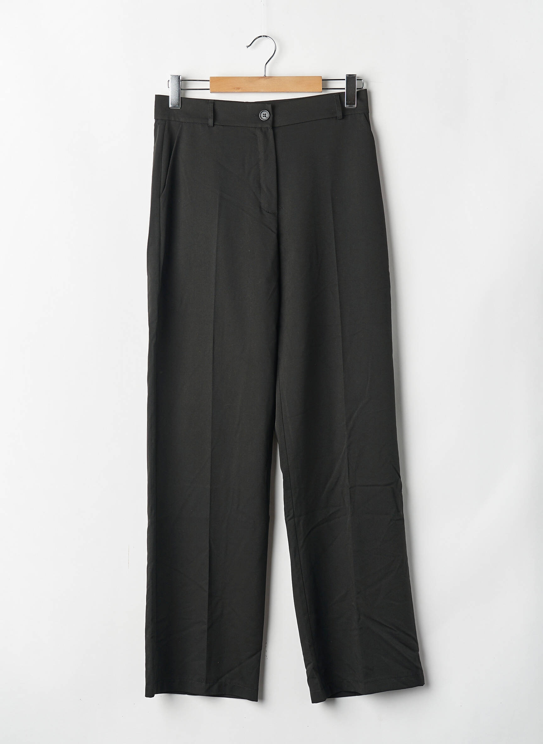 Pantalon droit noir ASTRID BLACK LABEL femme