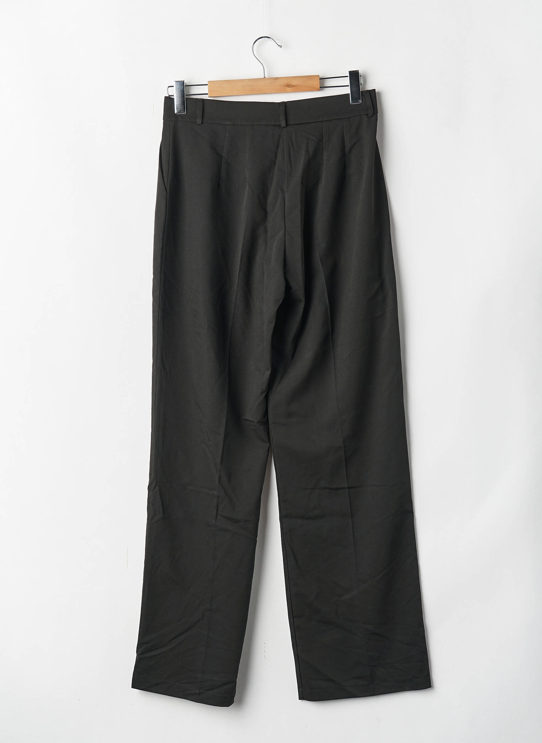 Pantalon droit noir ASTRID BLACK LABEL femme