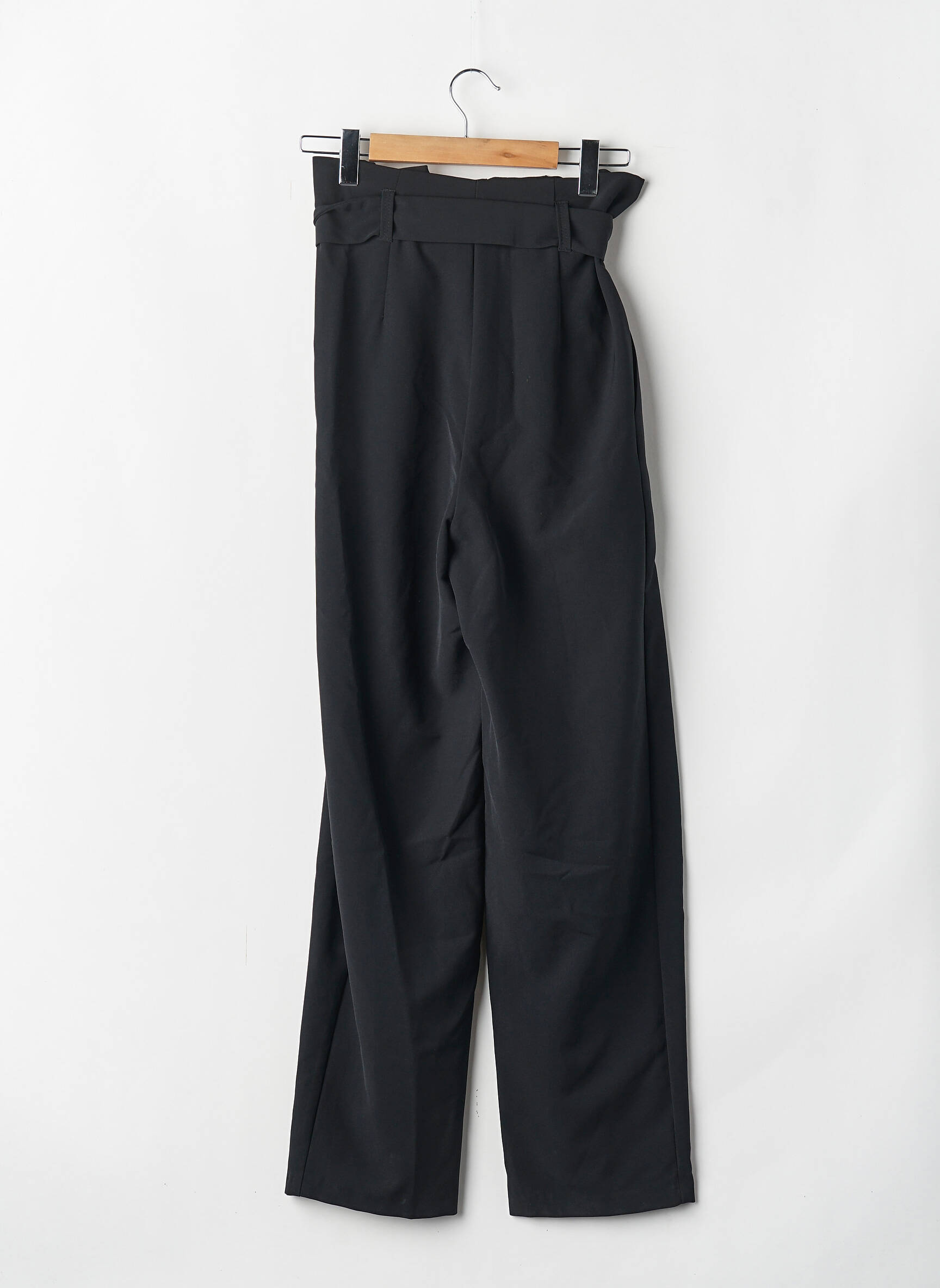 Pantalon droit noir ASTRID BLACK LABEL femme