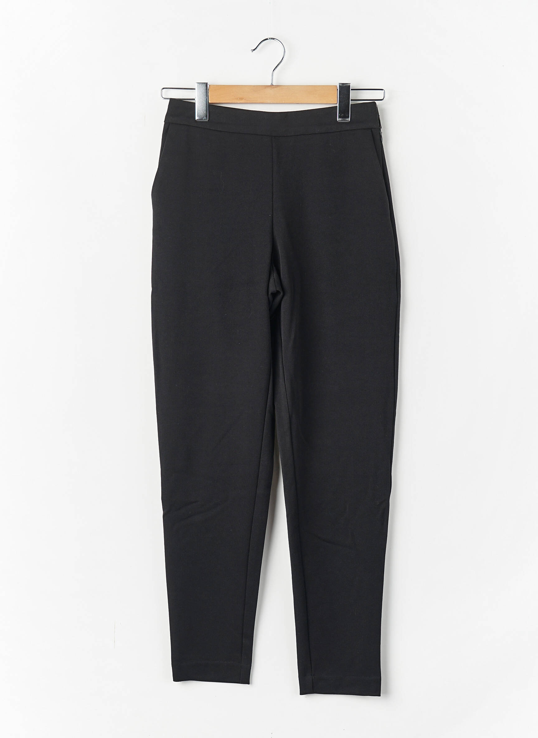 Pantalon 7/8 taille normale taille normale noir VILA femme