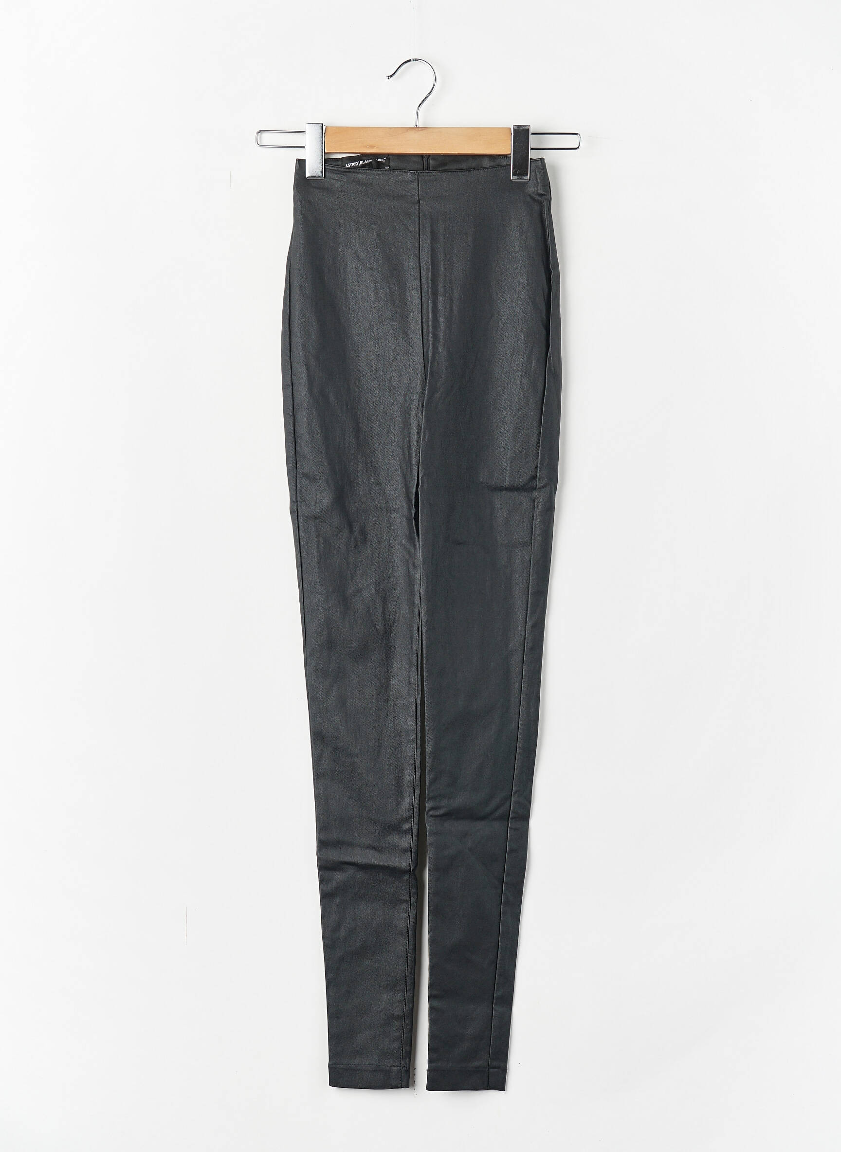 Pantalon slim noir ASTRID BLACK LABEL femme
