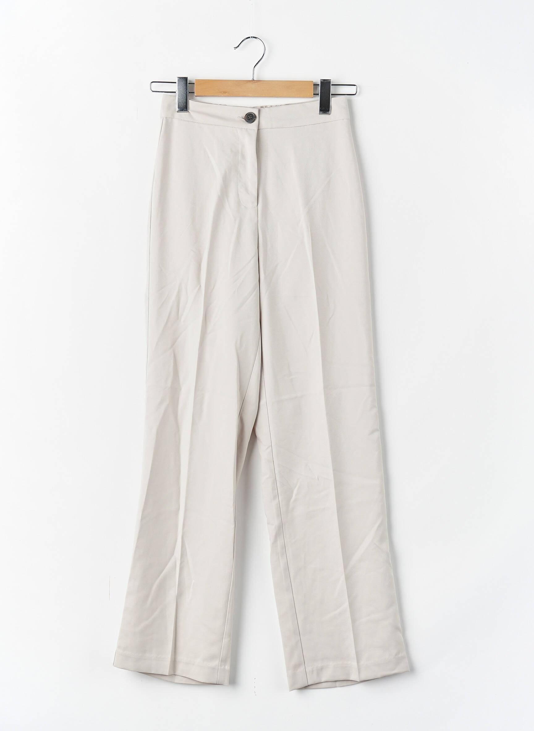 Pantalon droit taille normale taille normale gris VERO MODA femme