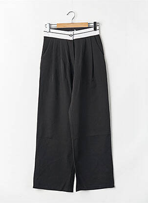 Pantalon large noir HAILYS femme